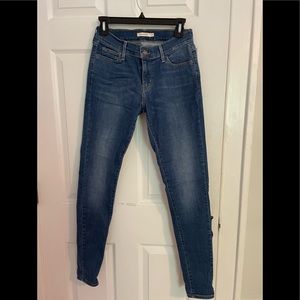 Levi’s 710 Super Skinny High Rise Jeans. Size 29.